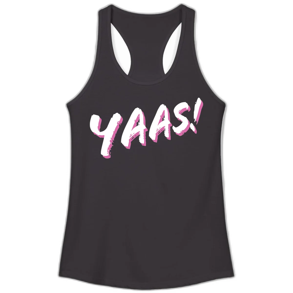 Abstract wavy shapes design with layered white and magenta flowing forms creating a three-dimensional modern art effect in Black