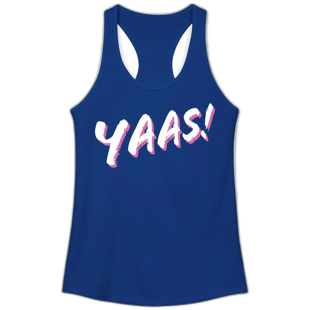 Abstract wavy shapes design with layered white and magenta flowing forms creating a three-dimensional modern art effect in Solid Royal