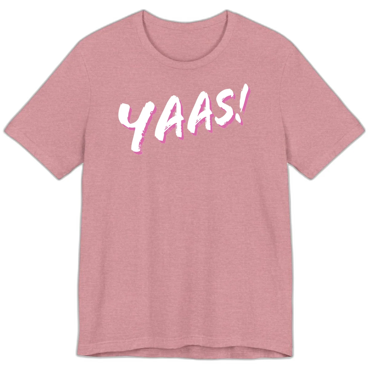 Abstract wavy shapes design with layered white and magenta flowing forms creating a three-dimensional modern art effect in Heather Orchid