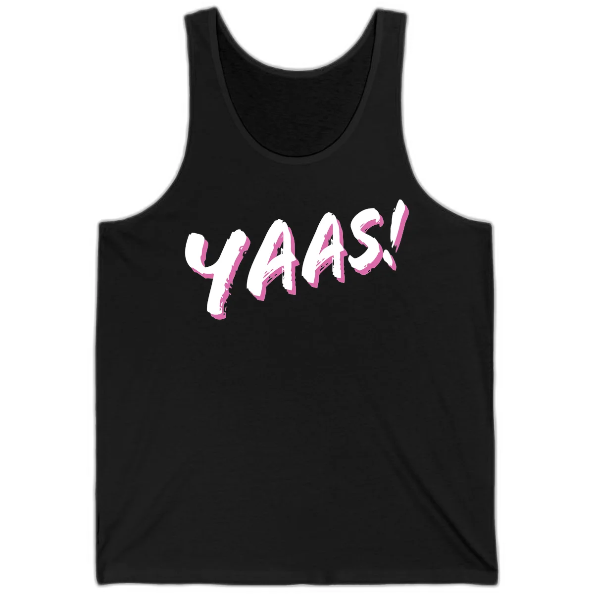 Abstract wavy shapes design with layered white and magenta flowing forms creating a three-dimensional modern art effect in Black