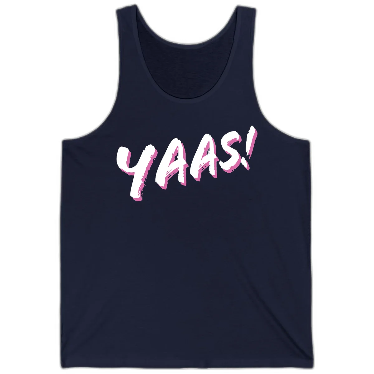 Abstract wavy shapes design with layered white and magenta flowing forms creating a three-dimensional modern art effect in Navy