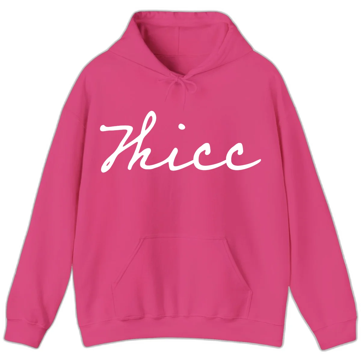 White cursive script spelling 'thee' with decorative dot on gray background in Heliconia