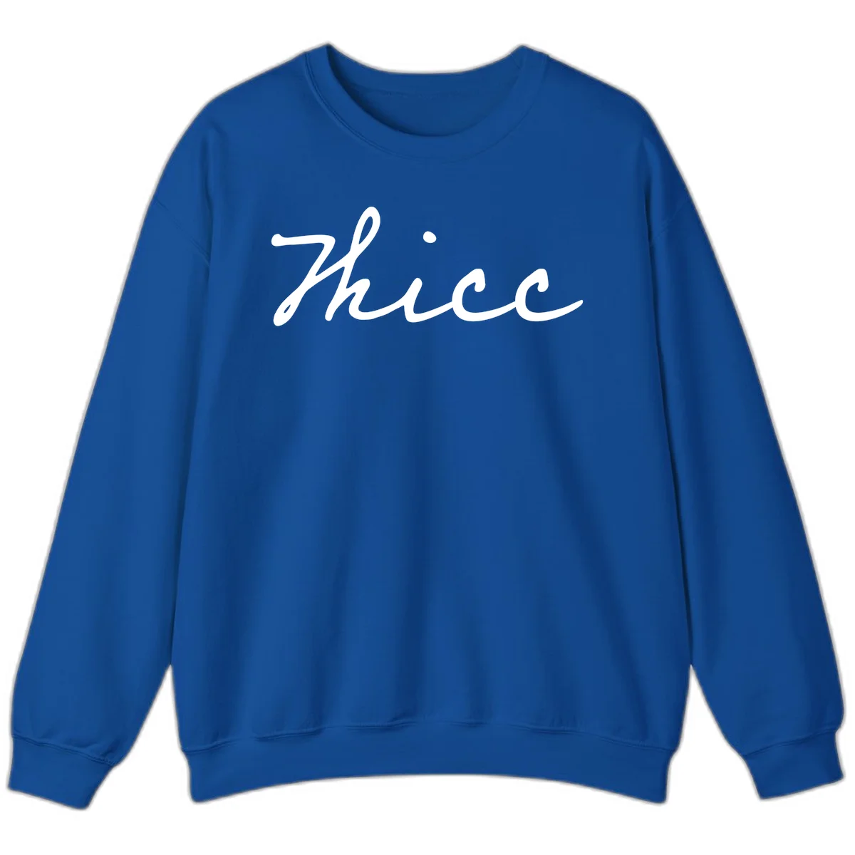 White cursive script spelling 'thee' with decorative dot on gray background in Royal