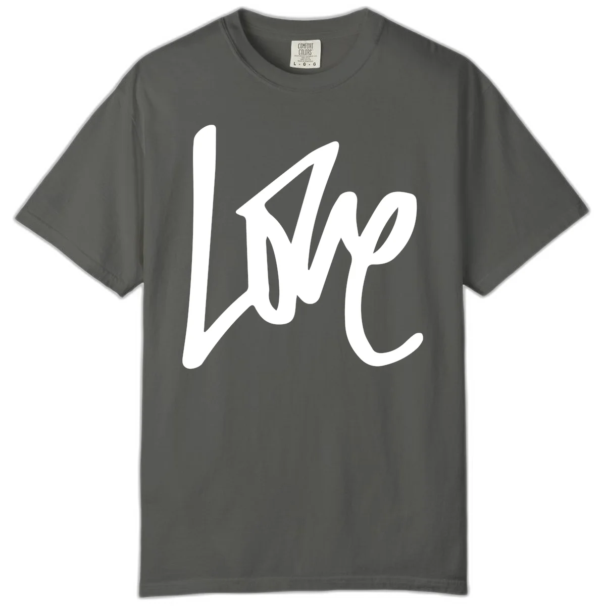 White lightning bolt with upward arrow design on gray background representing lightning-bolt-pride-power in Pepper