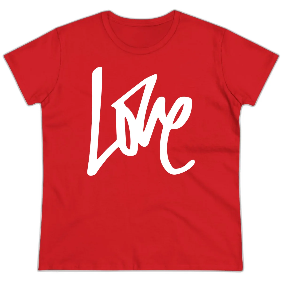 White lightning bolt with upward arrow design on gray background representing lightning-bolt-pride-power in Red