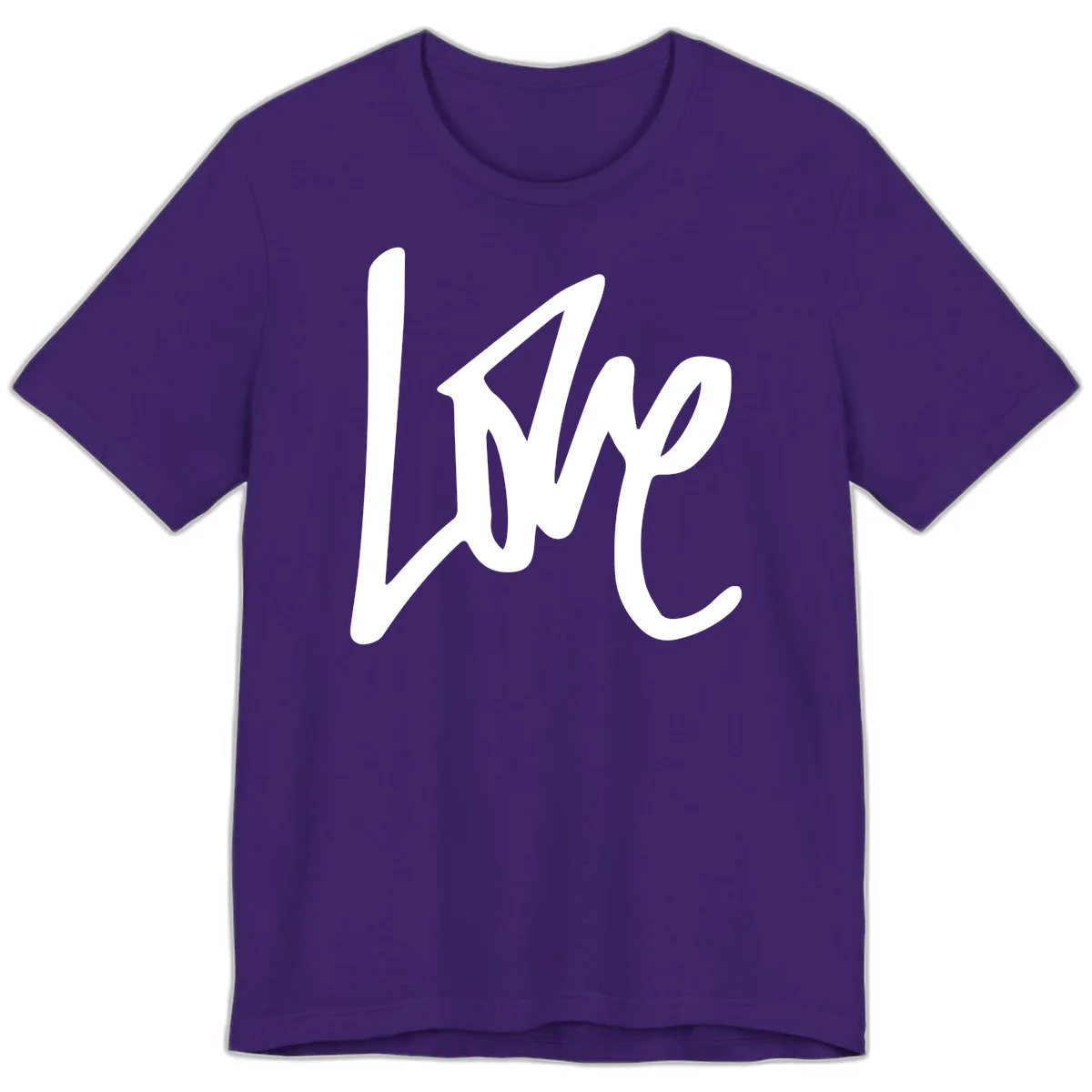 White lightning bolt with upward arrow design on gray background representing lightning-bolt-pride-power in Team Purple