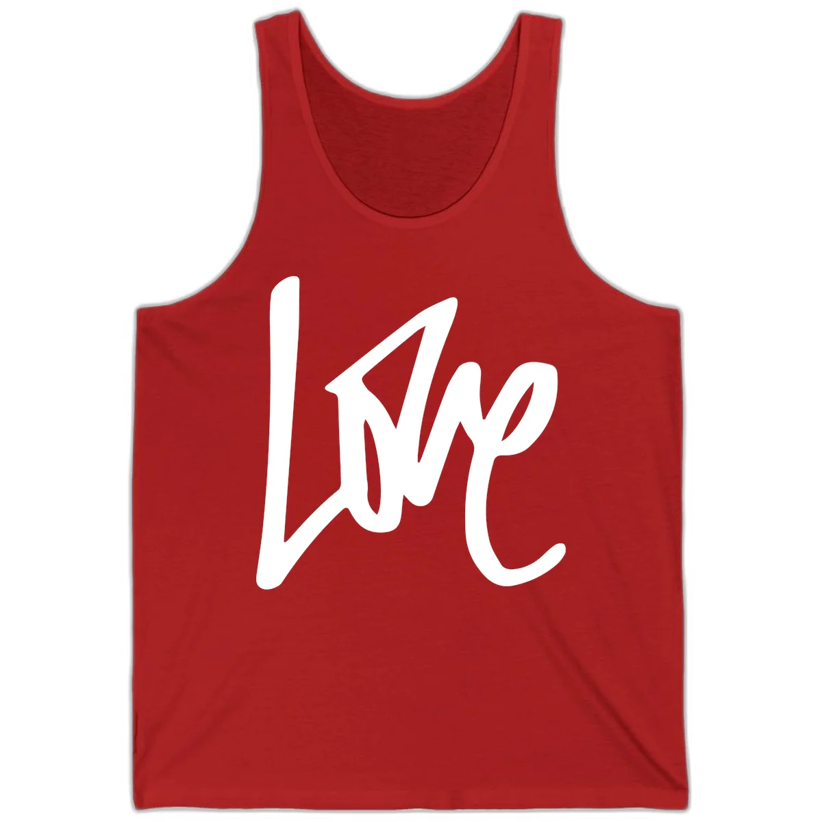 White lightning bolt with upward arrow design on gray background representing lightning-bolt-pride-power in Red