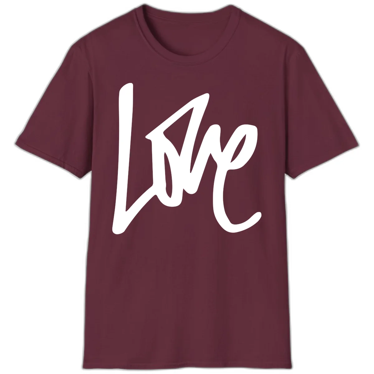 White lightning bolt with upward arrow design on gray background representing lightning-bolt-pride-power in Maroon