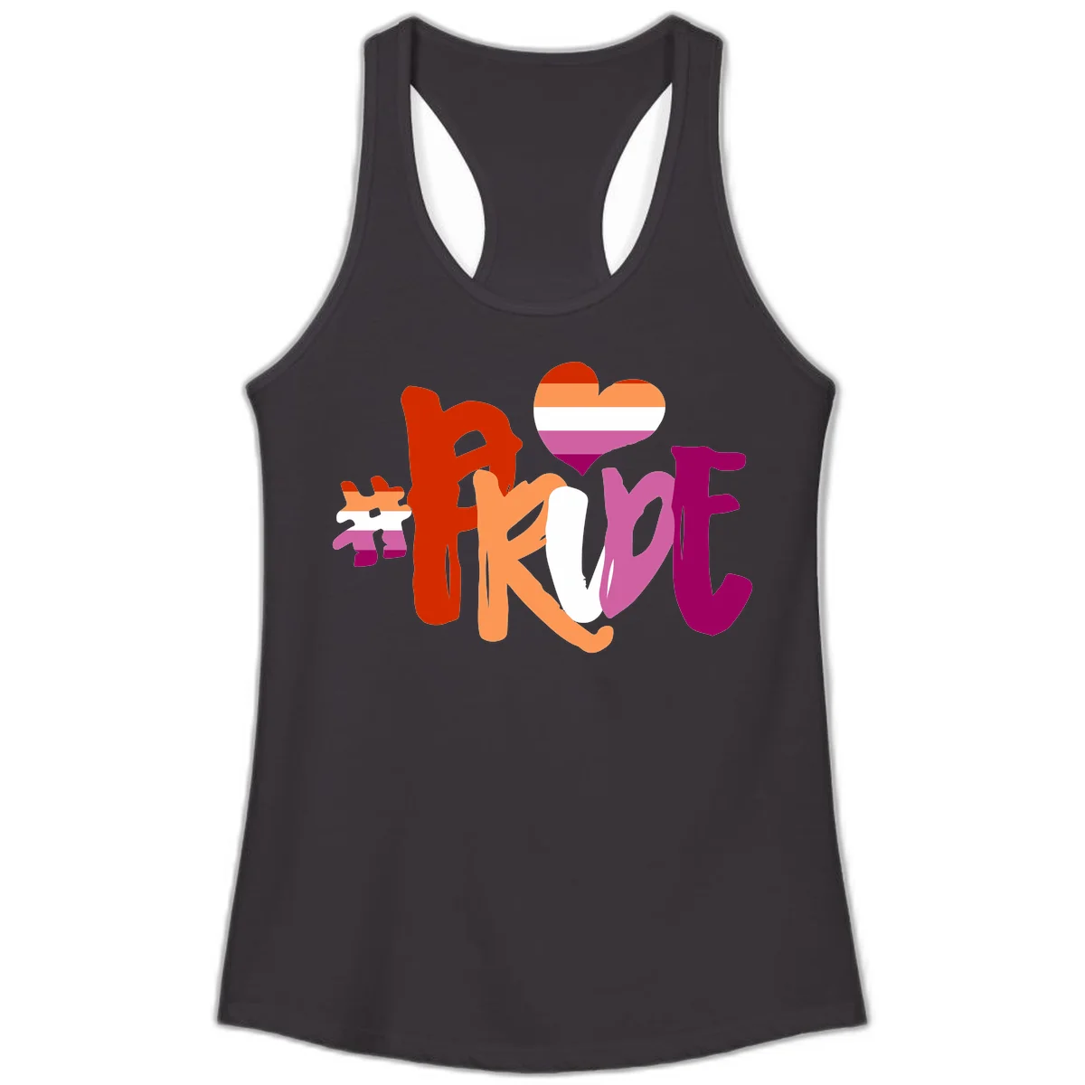Love pride heart flag design with colorful letters, rainbow heart, and puzzle pieces in pride colors in Black
