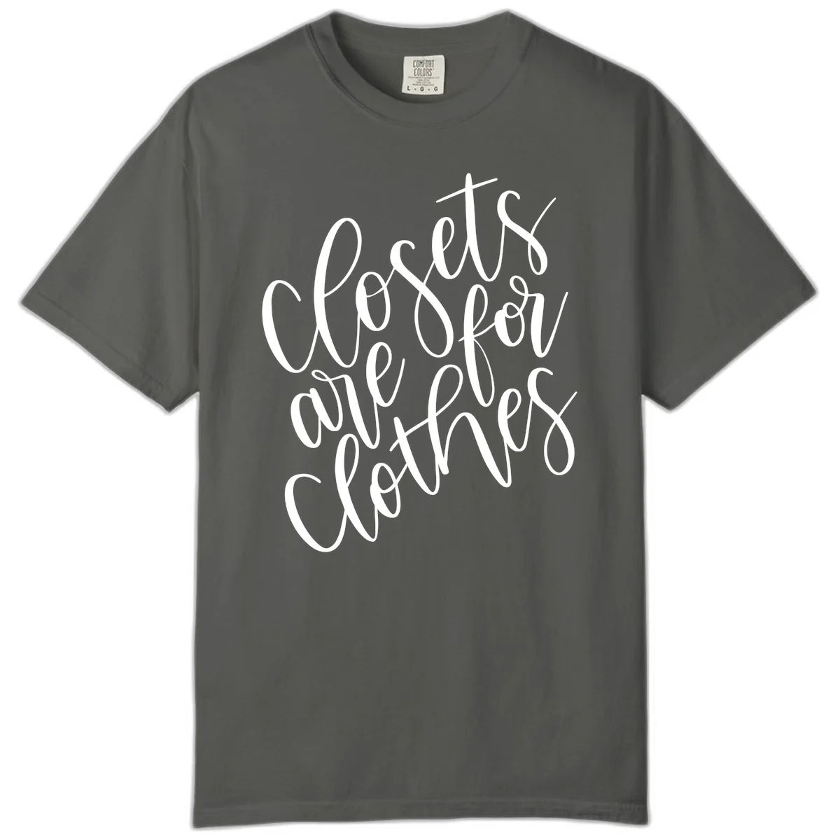 White calligraphy text reading 'We are all connected' with intertwining letters on gray background in Pepper