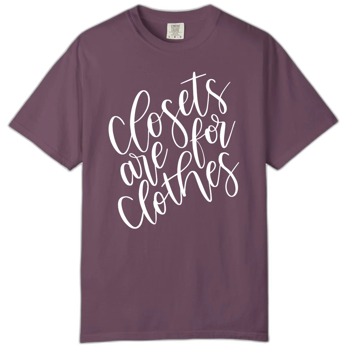 White calligraphy text reading 'We are all connected' with intertwining letters on gray background in Berry