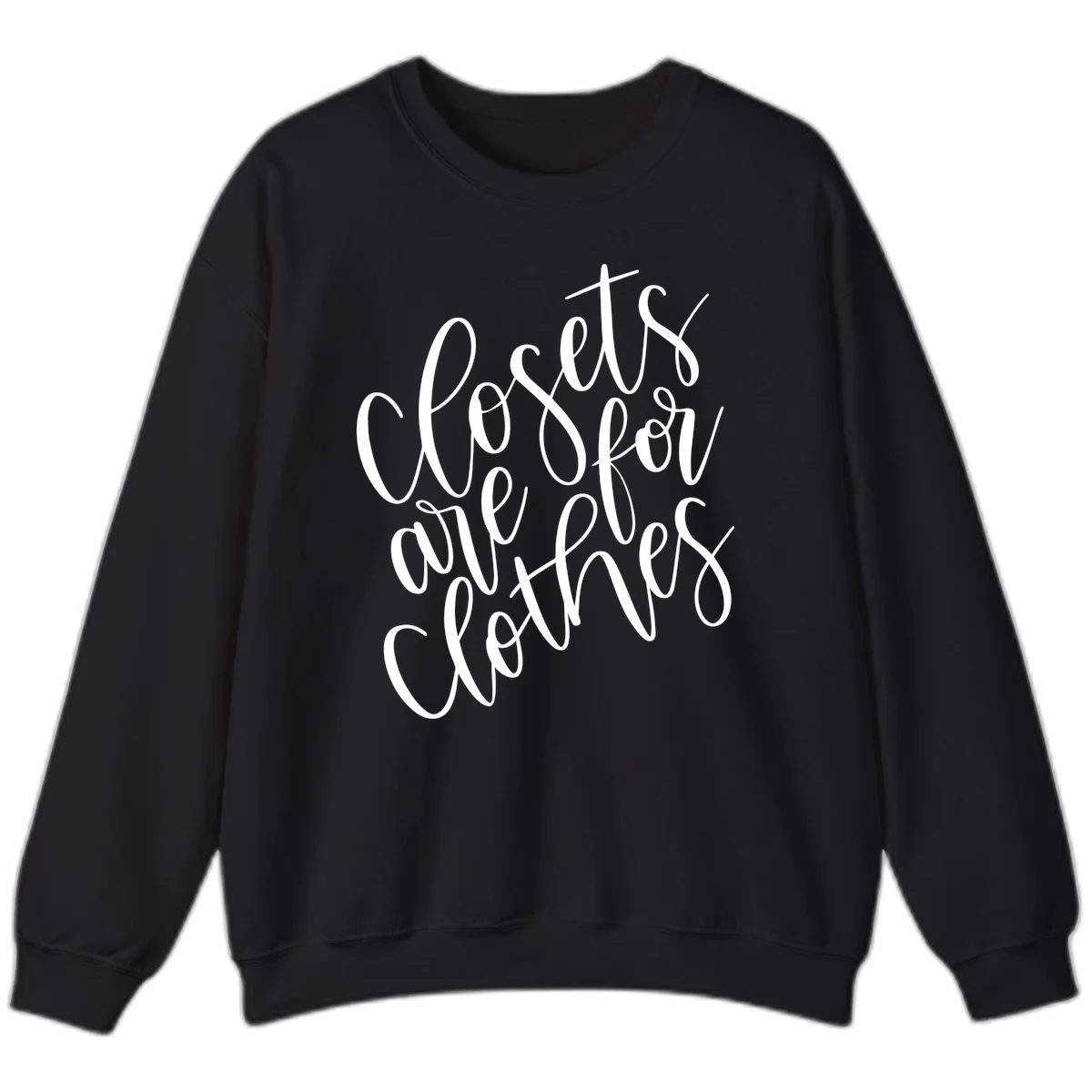 White calligraphy text reading 'We are all connected' with intertwining letters on gray background in Black