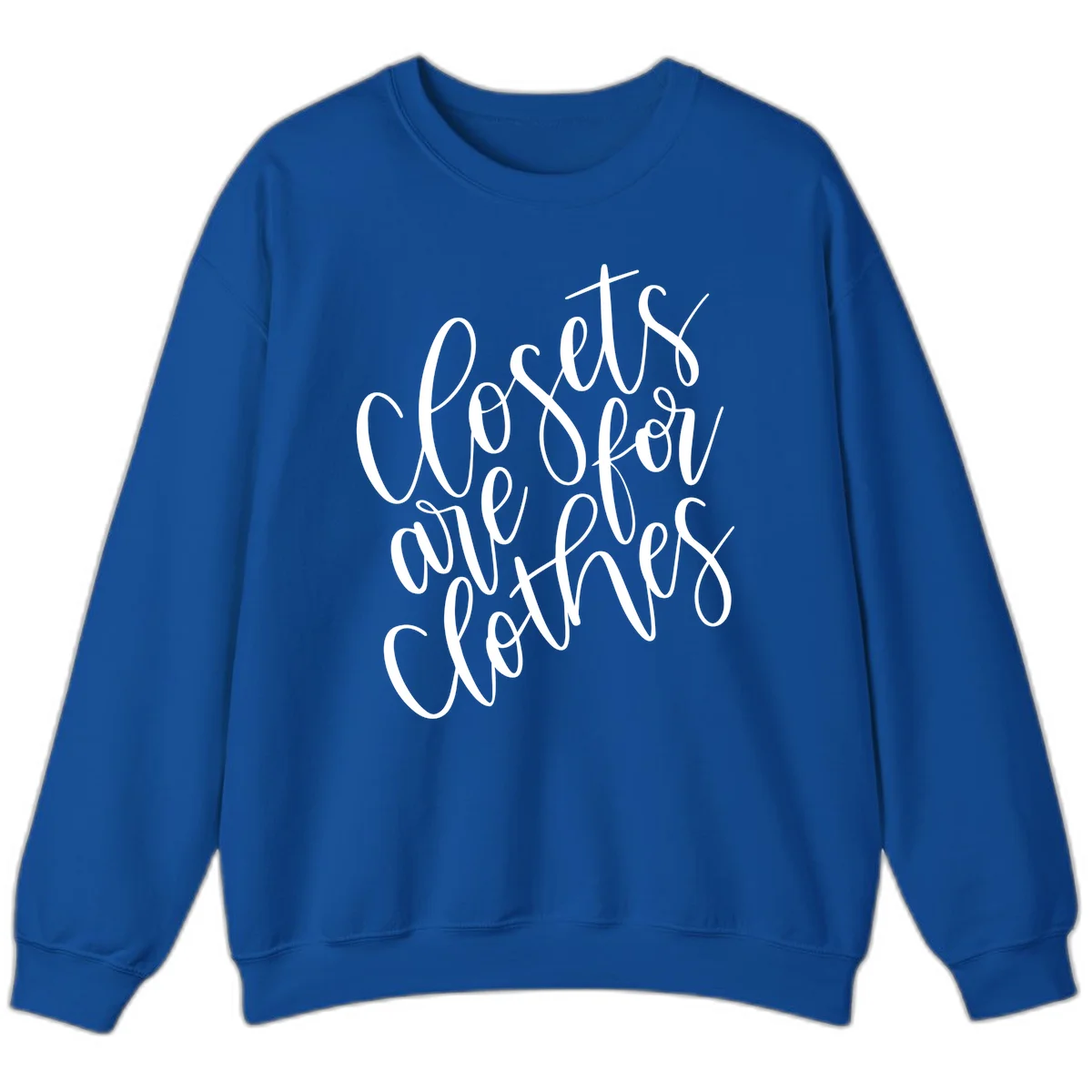 White calligraphy text reading 'We are all connected' with intertwining letters on gray background in Royal