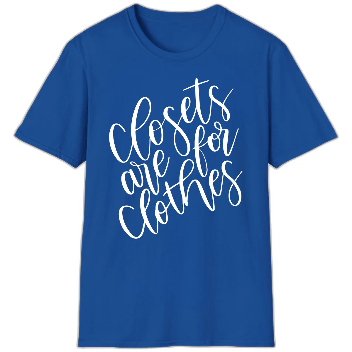 White calligraphy text reading 'We are all connected' with intertwining letters on gray background in Royal