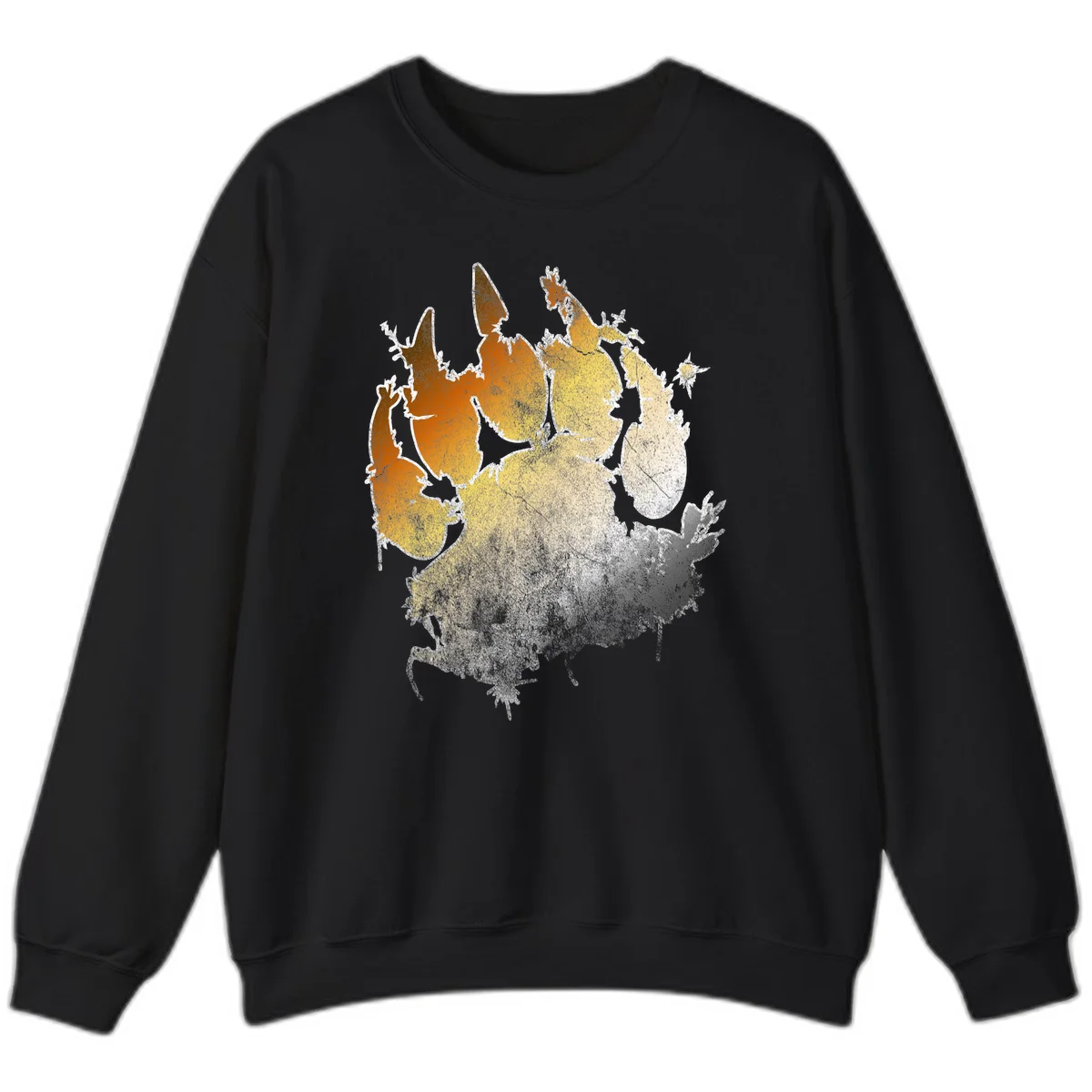 Russia heat map gradient design featuring warm brown and orange tones in the west transitioning to pale yellow and cream in the east in Black