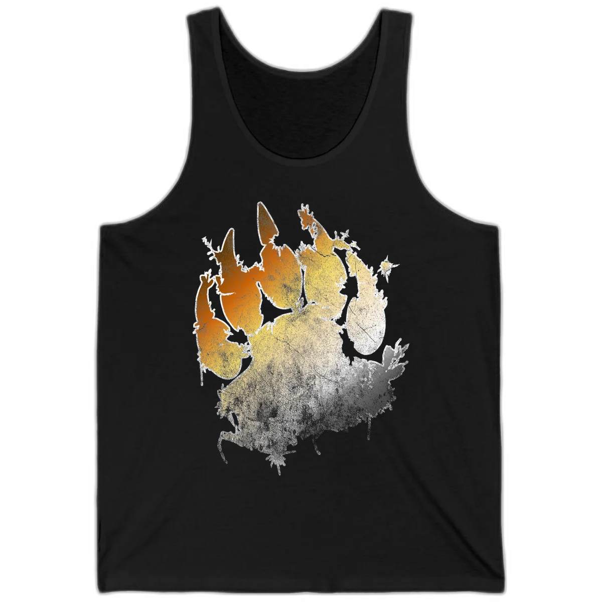 Russia heat map gradient design featuring warm brown and orange tones in the west transitioning to pale yellow and cream in the east in Black