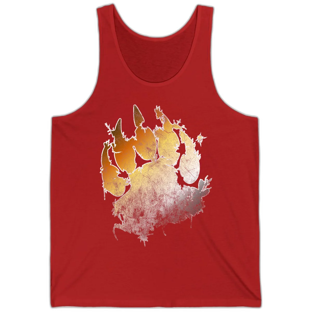 Russia heat map gradient design featuring warm brown and orange tones in the west transitioning to pale yellow and cream in the east in Red