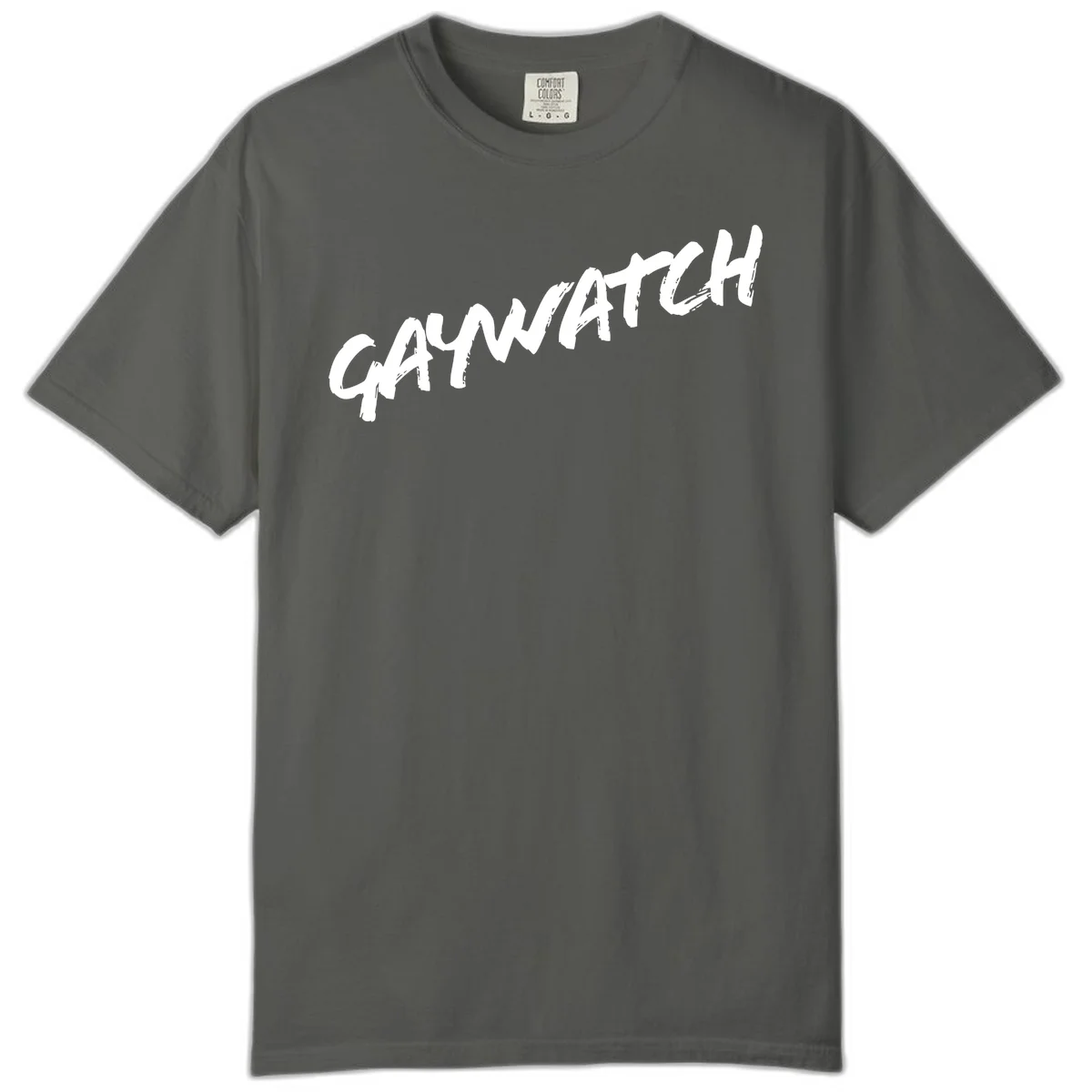 White distressed lettering spelling 'GROWTH' with upward arrow on gray background, symbolizing upward momentum and positive mindset in Pepper