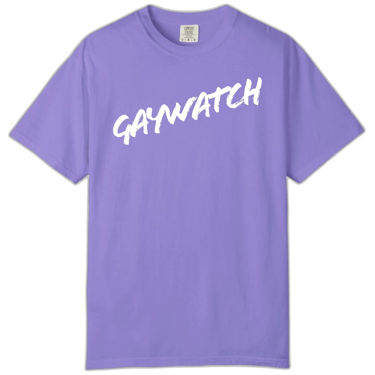 White distressed lettering spelling 'GROWTH' with upward arrow on gray background, symbolizing upward momentum and positive mindset in Violet