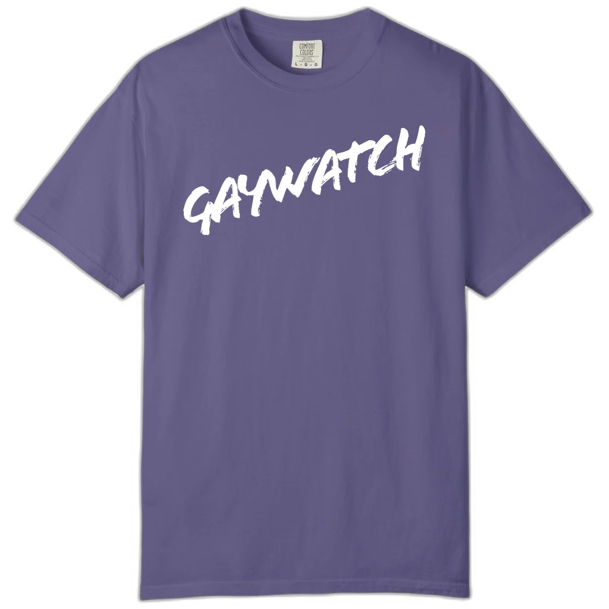 White distressed lettering spelling 'GROWTH' with upward arrow on gray background, symbolizing upward momentum and positive mindset in Grape