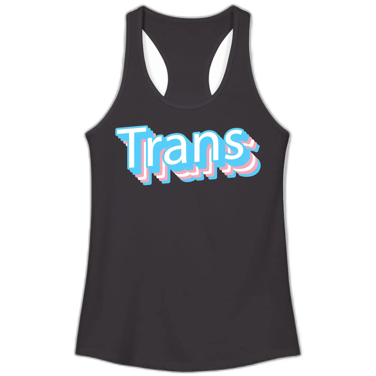 Titans 3D layered text design with cyan blue, pink, and white dimensional shadow effects on gray background in Black