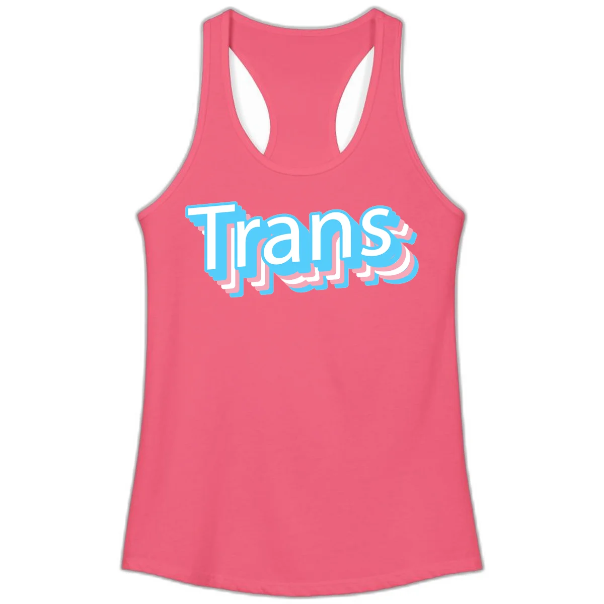 Titans 3D layered text design with cyan blue, pink, and white dimensional shadow effects on gray background in Hot Pink