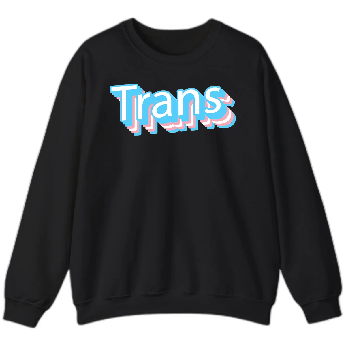 Titans 3D layered text design with cyan blue, pink, and white dimensional shadow effects on gray background in Black