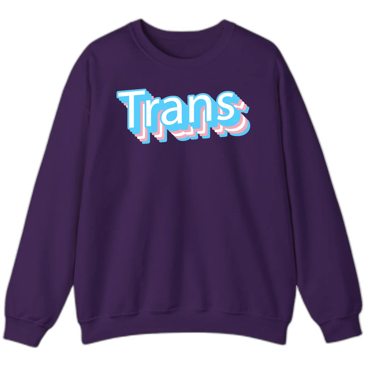 Titans 3D layered text design with cyan blue, pink, and white dimensional shadow effects on gray background in Purple
