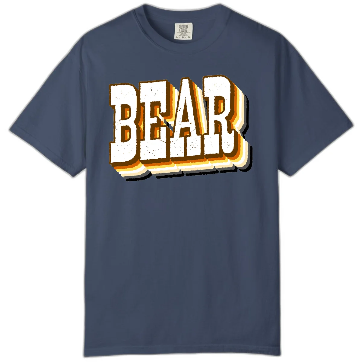 Dead bread toast graphic with thick brown letters featuring layered orange and yellow gradient effect on gray background in Midnight