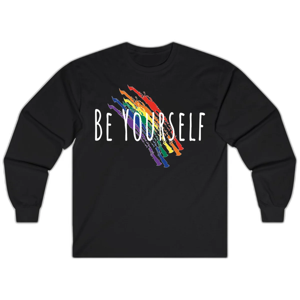 Beyond Left Indonesia Pride Map design featuring Indonesia's outline in rainbow pride colors with regional boundaries labeled in Black