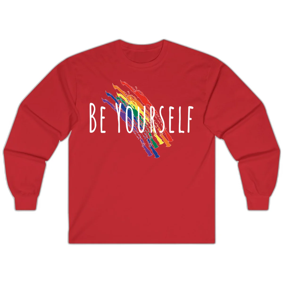 Beyond Left Indonesia Pride Map design featuring Indonesia's outline in rainbow pride colors with regional boundaries labeled in Red