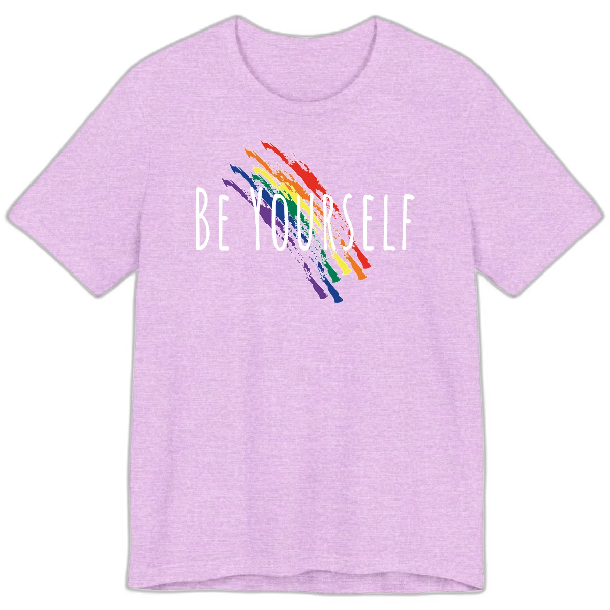 Beyond Left Indonesia Pride Map design featuring Indonesia's outline in rainbow pride colors with regional boundaries labeled in Heather Prism Lilac