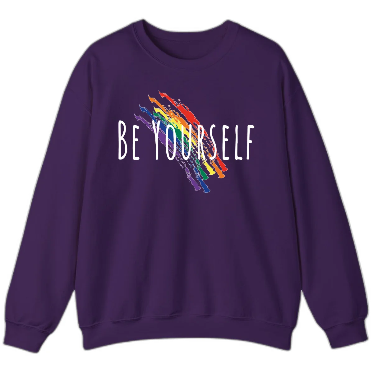 Beyond Left Indonesia Pride Map design featuring Indonesia's outline in rainbow pride colors with regional boundaries labeled in Purple