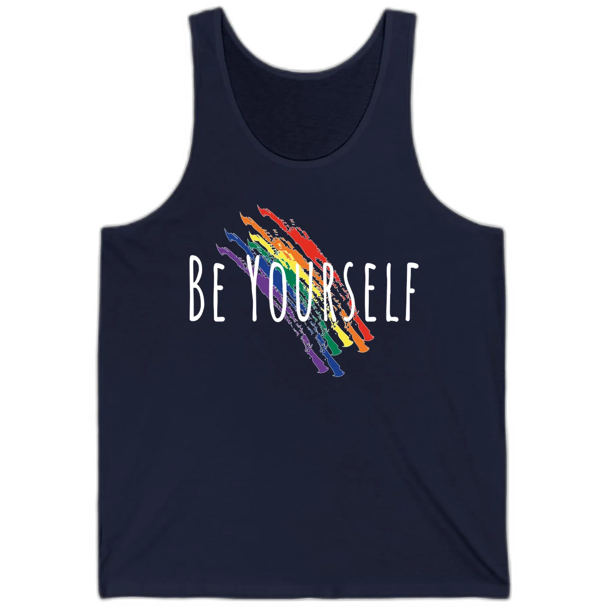 Beyond Left Indonesia Pride Map design featuring Indonesia's outline in rainbow pride colors with regional boundaries labeled in Navy