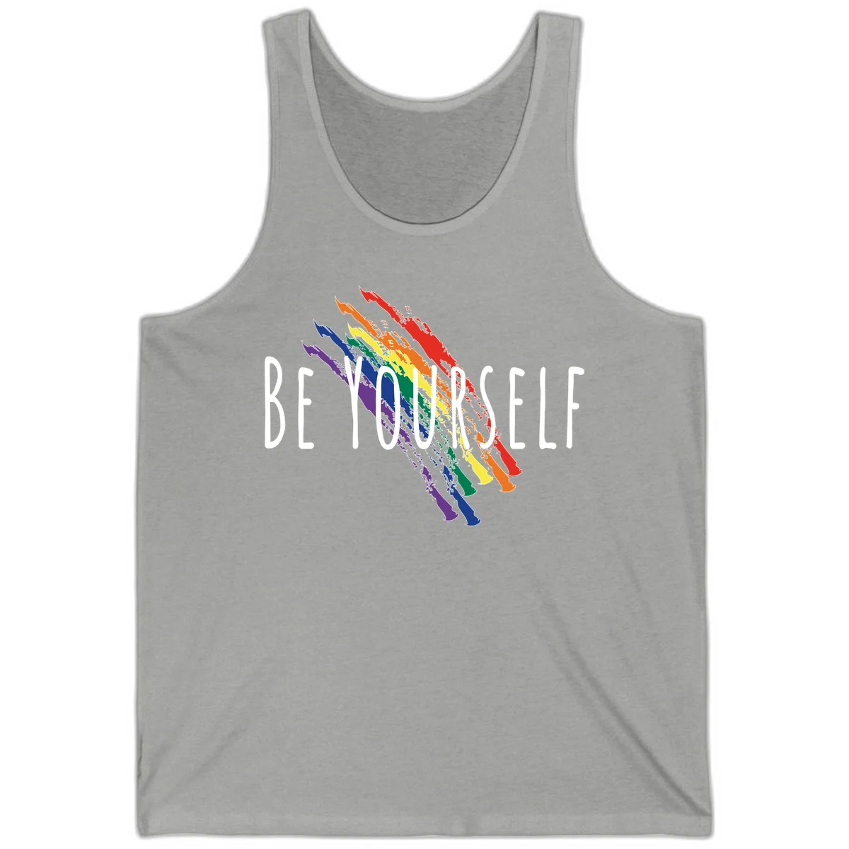 Beyond Left Indonesia Pride Map design featuring Indonesia's outline in rainbow pride colors with regional boundaries labeled in Athletic Heather