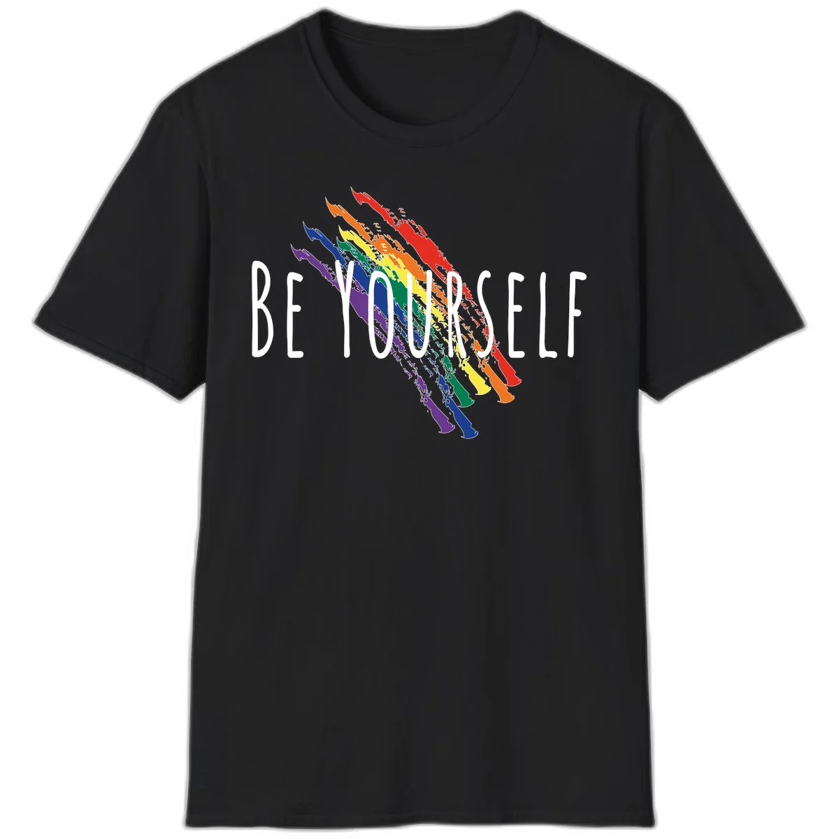 Beyond Left Indonesia Pride Map design featuring Indonesia's outline in rainbow pride colors with regional boundaries labeled in Black