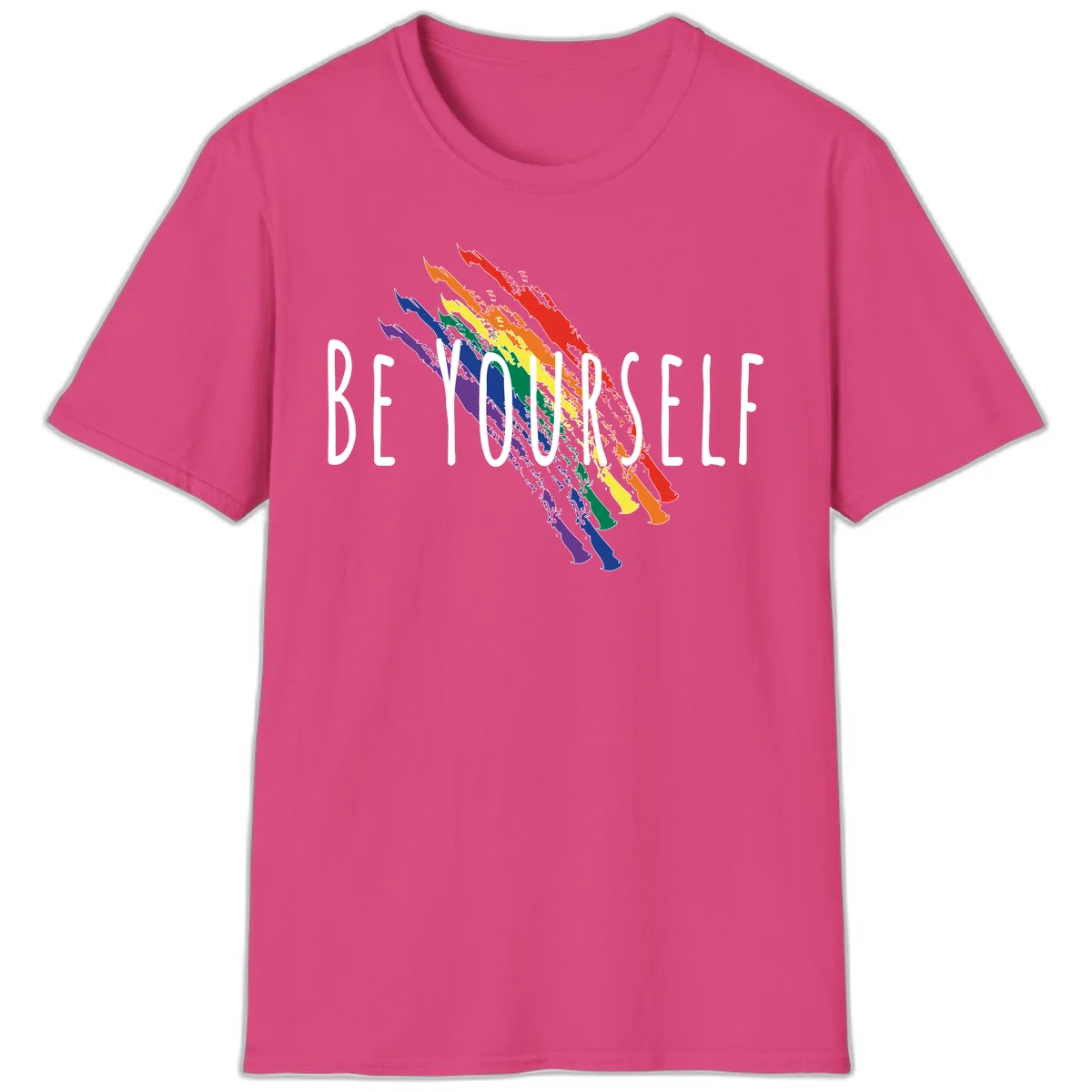 Beyond Left Indonesia Pride Map design featuring Indonesia's outline in rainbow pride colors with regional boundaries labeled in Heliconia