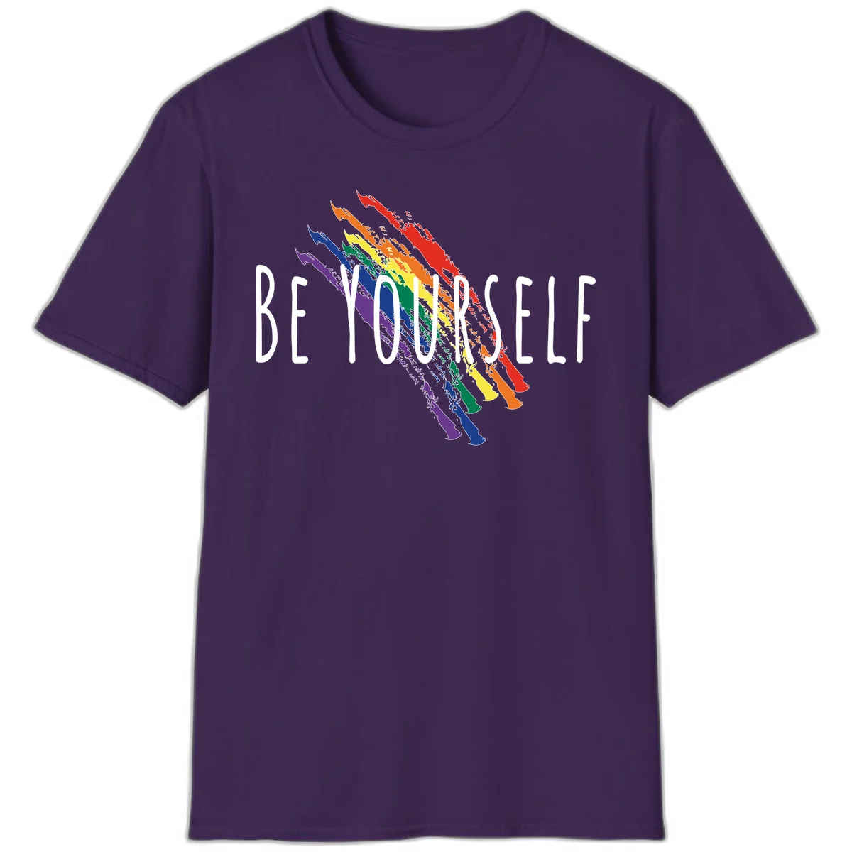 Beyond Left Indonesia Pride Map design featuring Indonesia's outline in rainbow pride colors with regional boundaries labeled in Purple