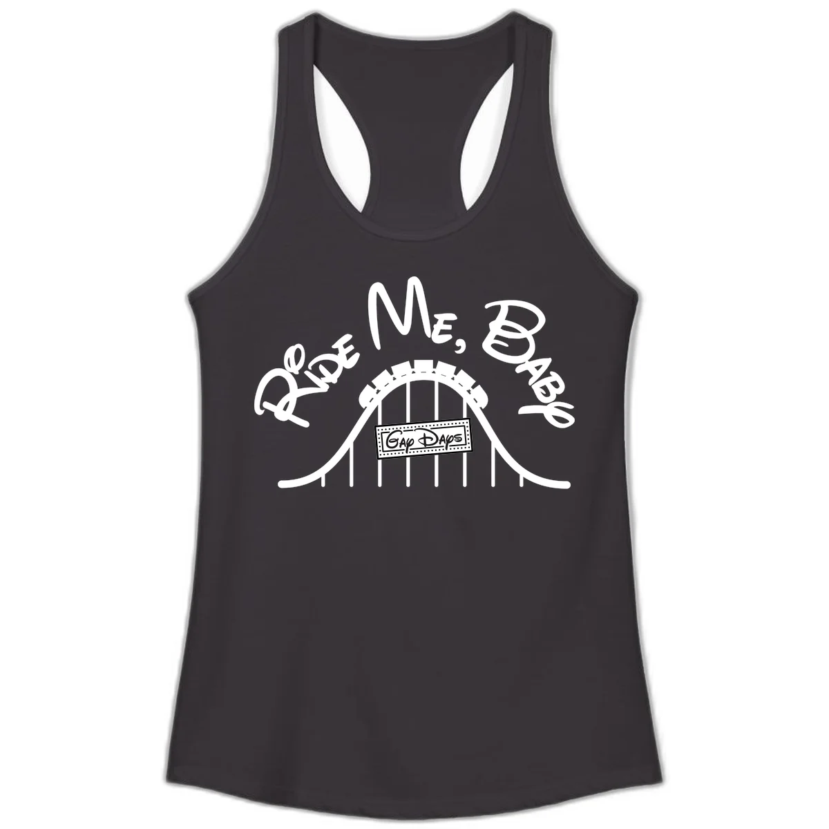 Nautical ship wheel design with 'Once More Into The Gap Days' text and wavy water elements for adventure-themed apparel in Black